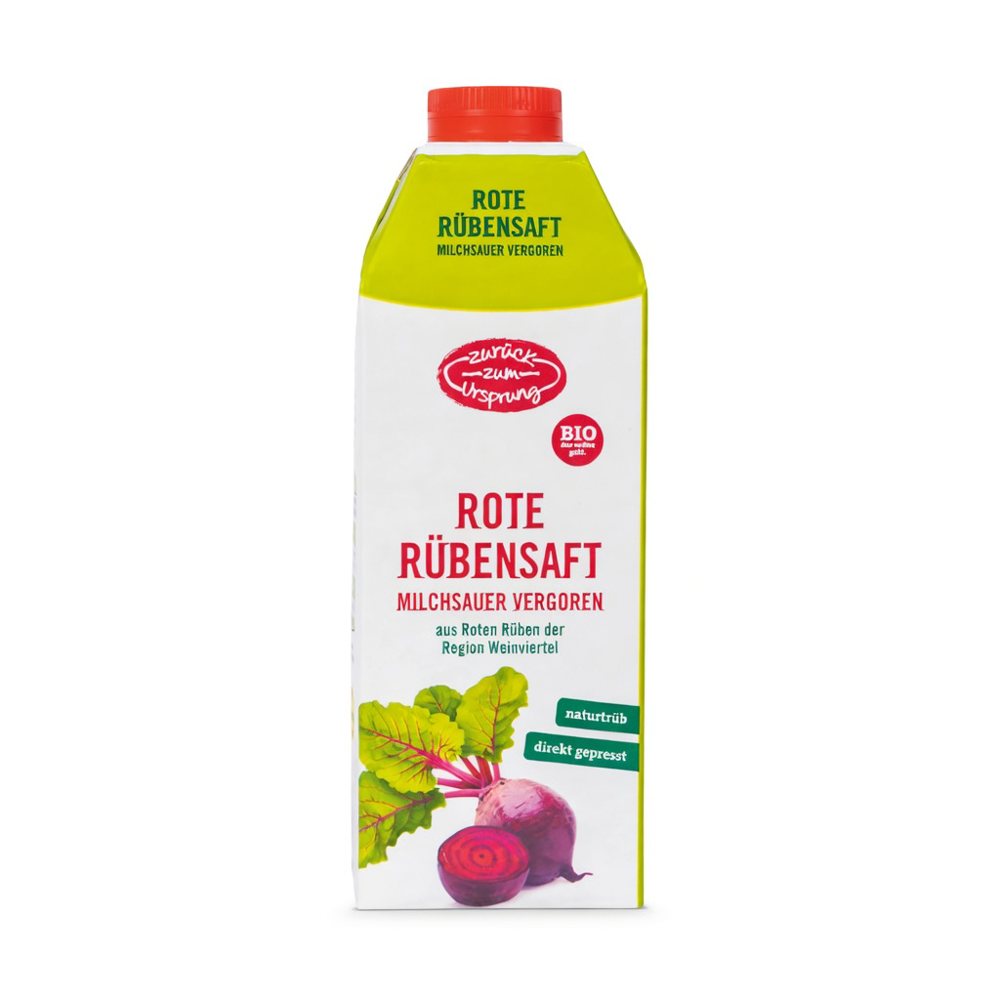 Zurück zum Ursprung Roteruebensaft Bio