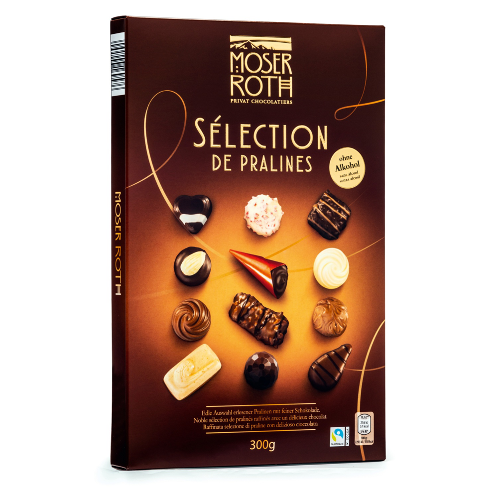 ROKSH Pralinen MOSER ROTH Pralinenmischung ohne Alkohol 300g