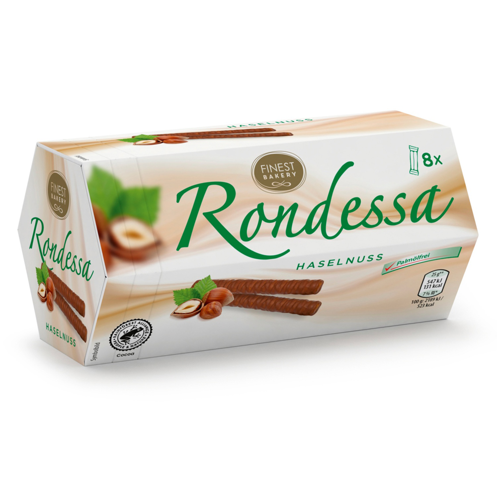 Roksh Waffeln Finest Bakery Rondessa Haselnuss 200g Hofer