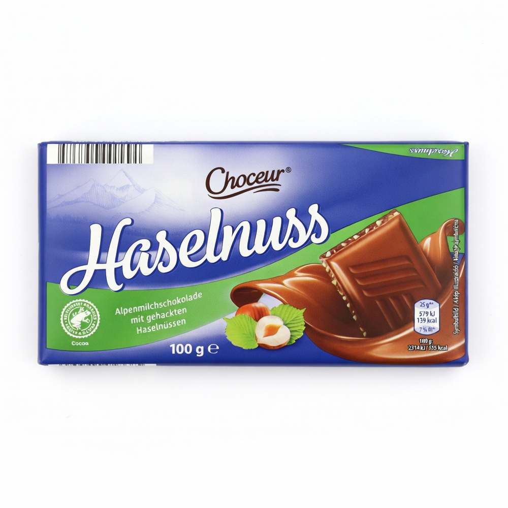 Tafelschokolade Haselnuss