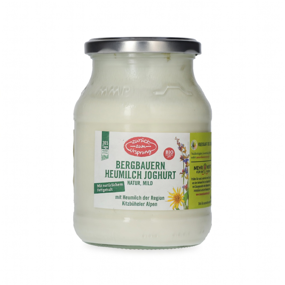 ZURÜCK ZUM URSPRUNG Joghurt Natur Bio