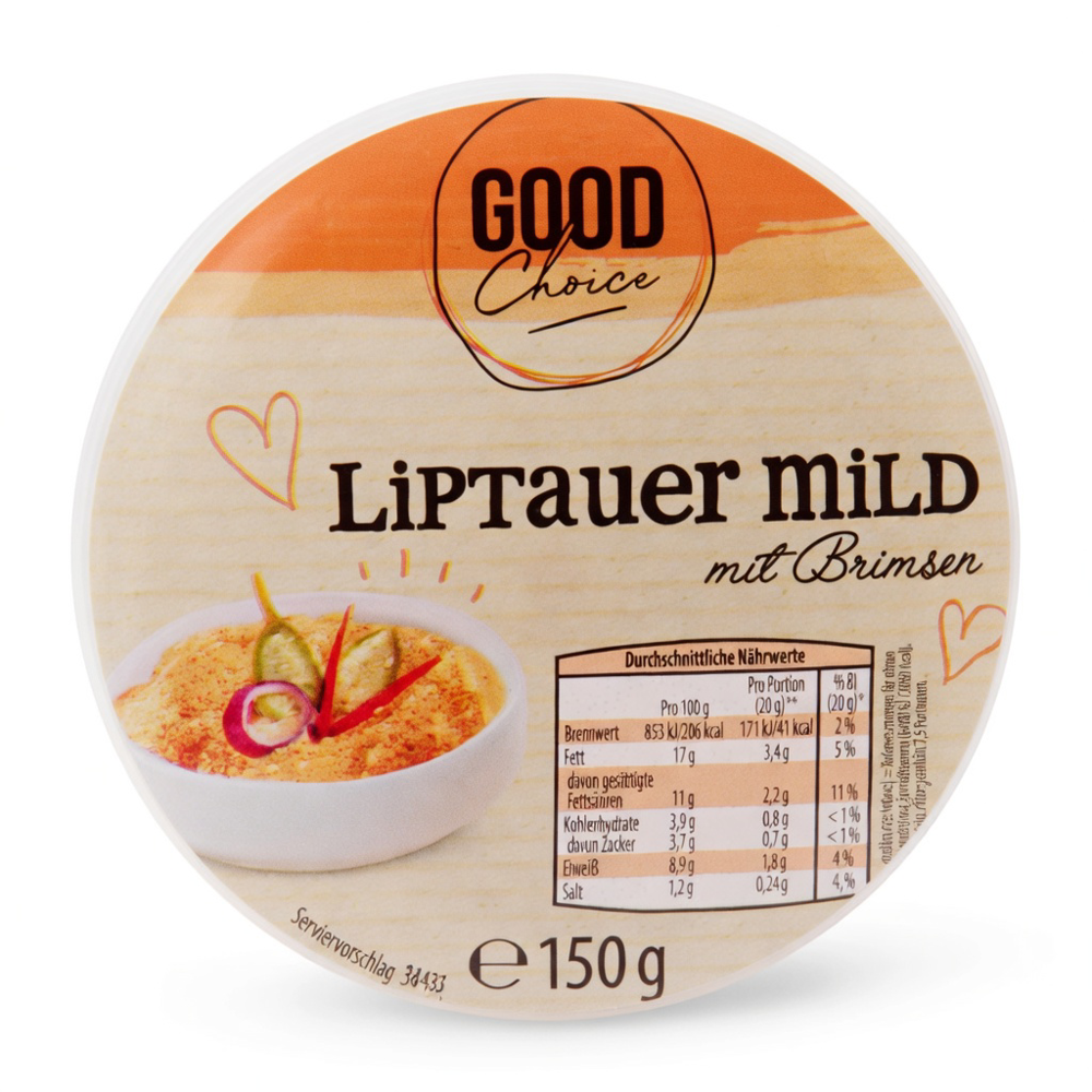 Good Choice Liptauer Mild