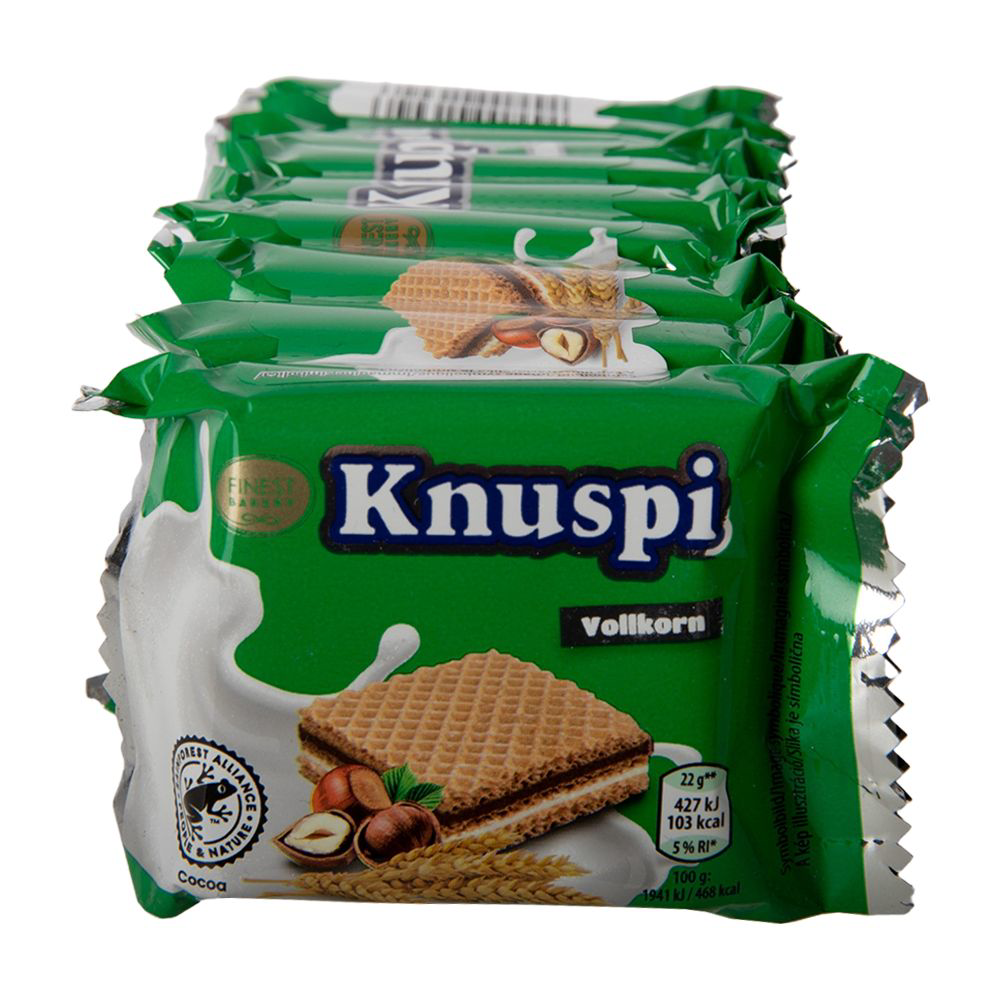 ROKSH Waffeln FINEST BAKERY Knuspi Vollkorn 220g HOFER