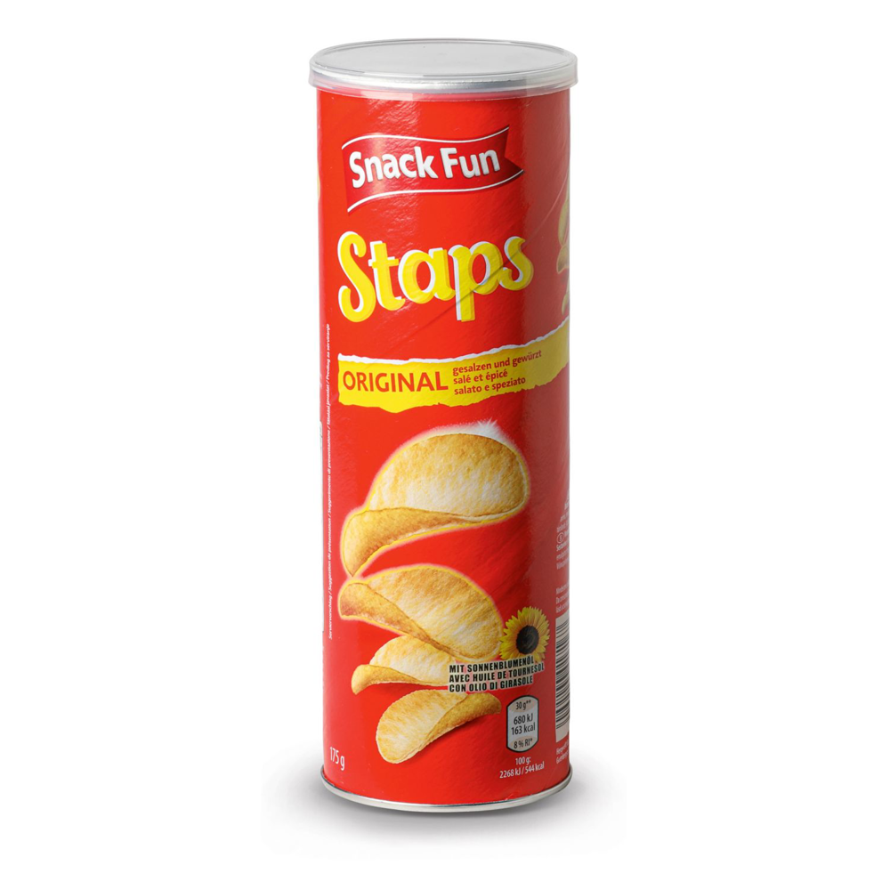 ROKSH Chips SNACK FUN Staps Original 175g