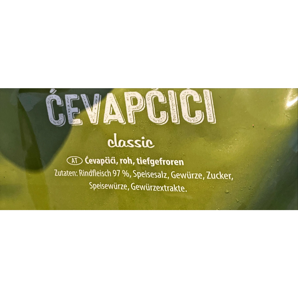 ROKSH Fleisch Primana Cevapcici Classic 1000g HOFER