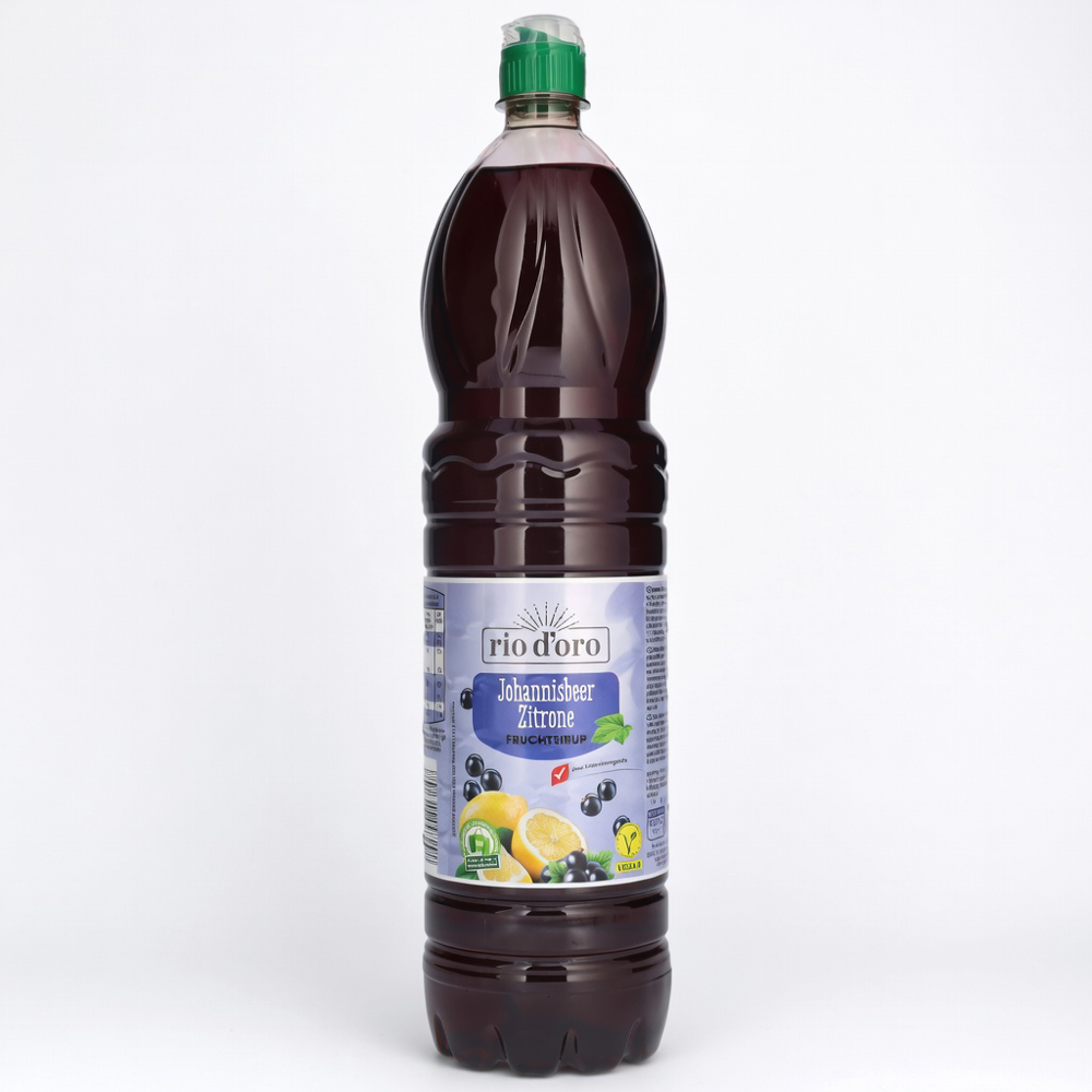 RIO D'ORO Sirup Johannisbeer Zitrone