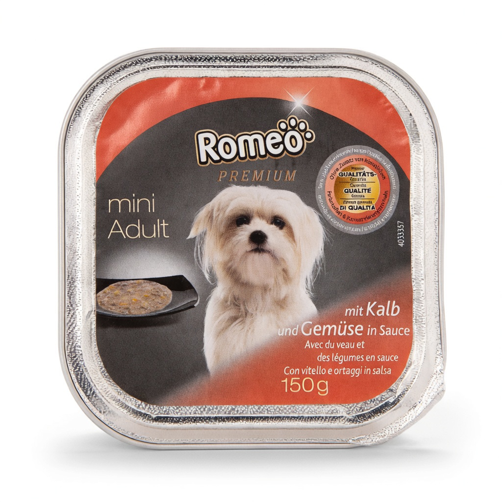 ROMEO Hundefutternass Kalb Gemuese