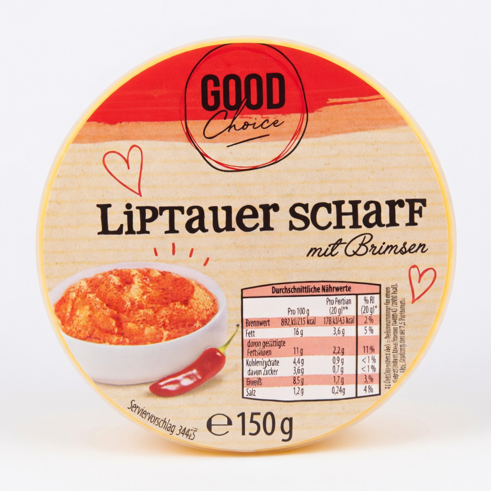 GOOD CHOICE Liptauer Scharf