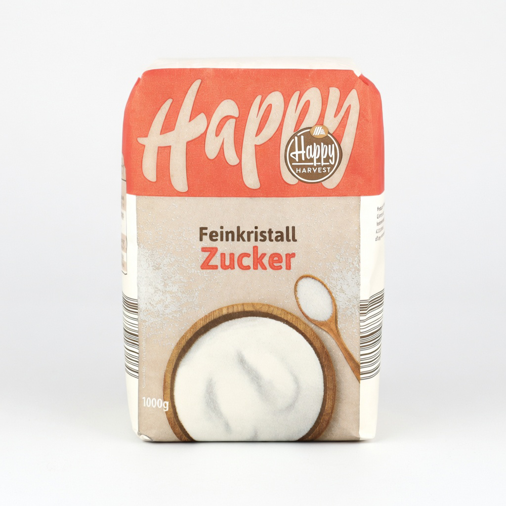 HAPPY HARVEST Kristallzucker Fein