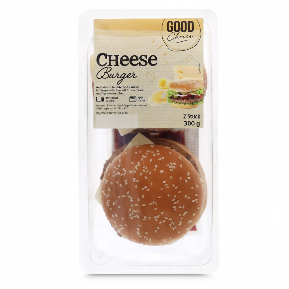 GOOD CHOICE Cheeseburger