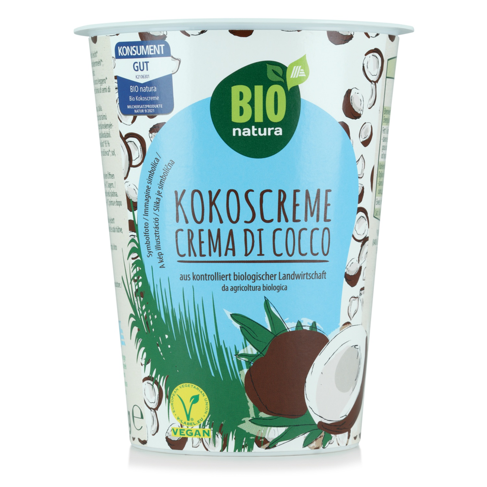 ROKSH Pflanzliche Produkte BIO NATURA Kokoscreme 400g HOFER