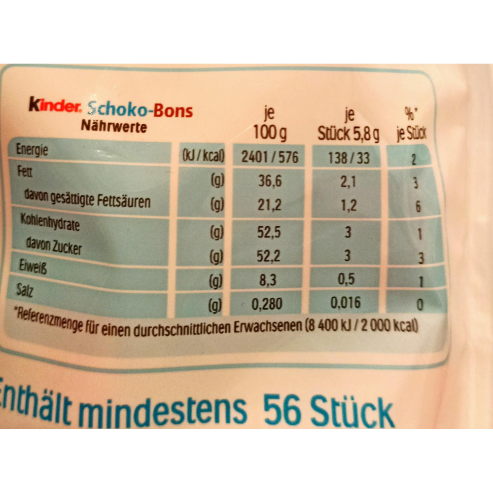 Kinder schokobons - 350g