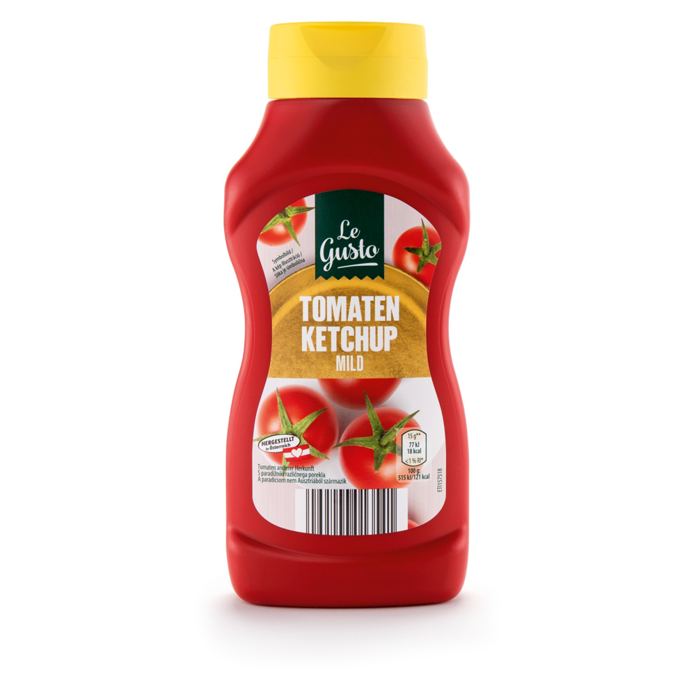 ROKSH Essig, Öl &amp; Saucen LE GUSTO Tomaten Ketchup mild 650g