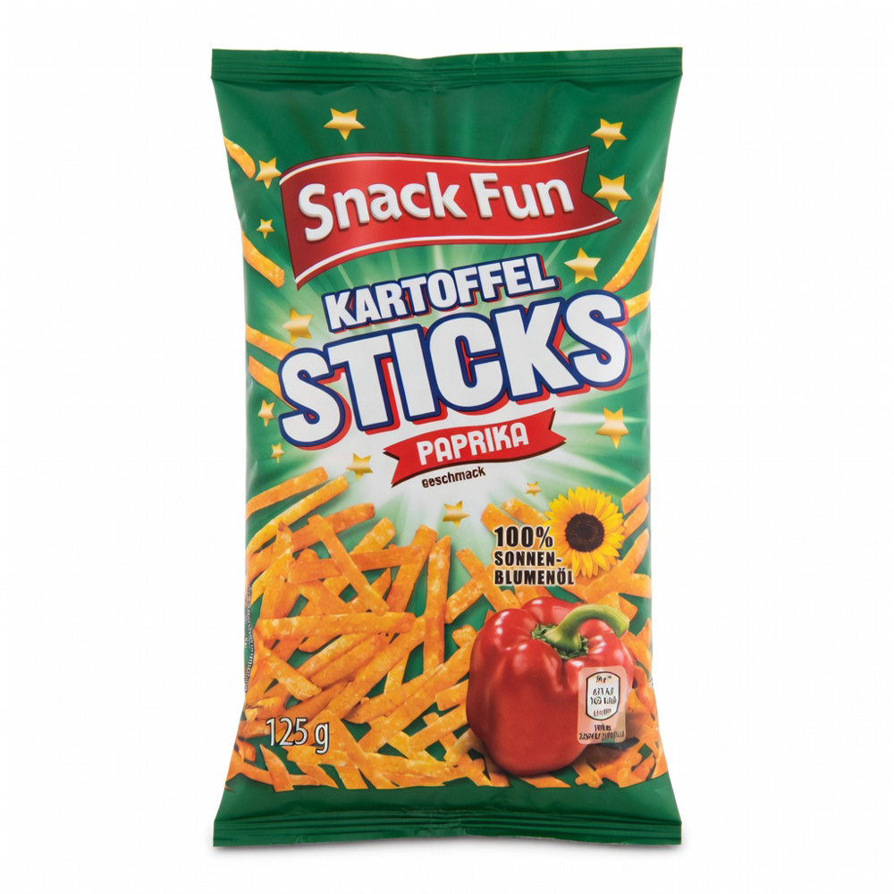 Kartoffelchips Paprika
