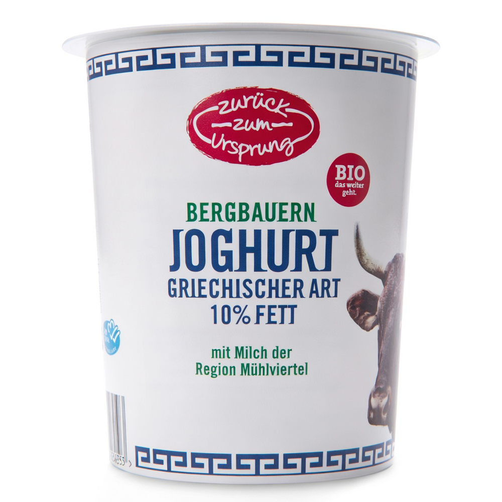 ZURÜCK ZUM URSPRUNG Joghurt Griechischer Art Bio