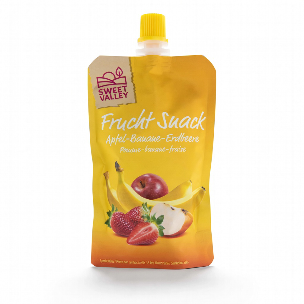 Sweet Valley Fruchtsnack Apfel Banane Erdbeer