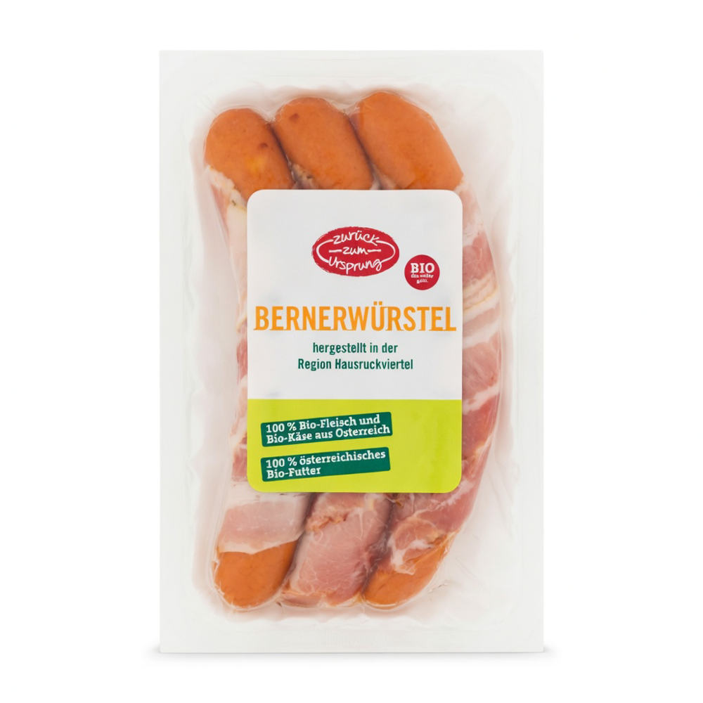 ZURÜCK ZUM URSPRUNG Bernerwuerstel Bio