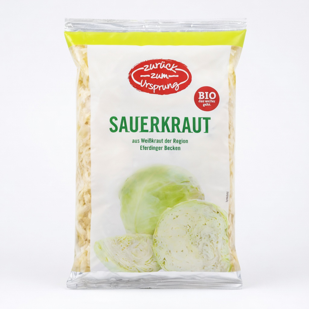 ZURÜCK ZUM URSPRUNG Sauerkraut Bio