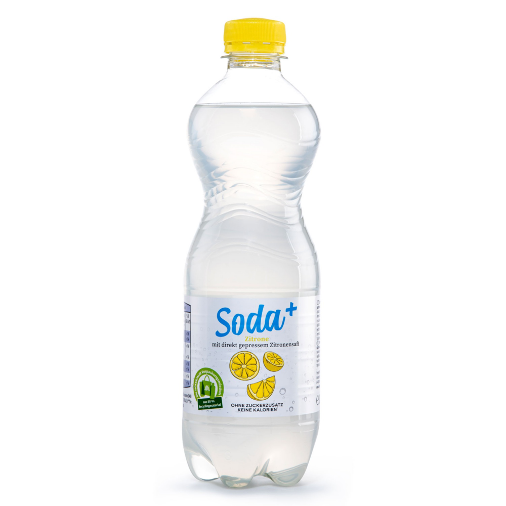 ROKSH Mineralwasser SODA+ Zitrone 0,5l