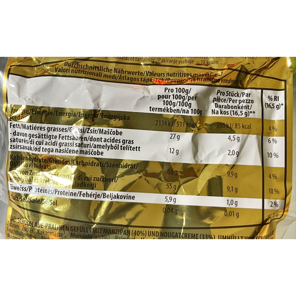 ROKSH Pralinen CHOCEUR Mozartkugeln 297 g